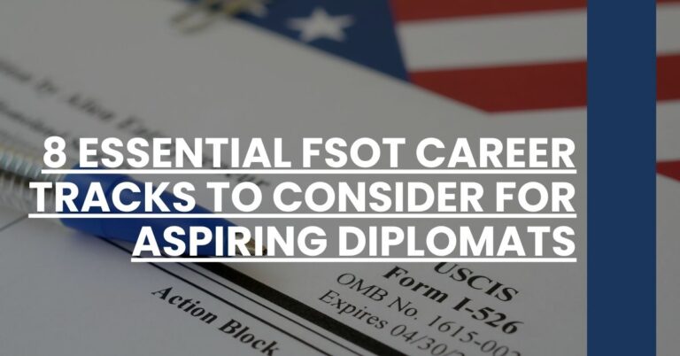 8 Essential FSOT Career Tracks to Consider for Aspiring Diplomats Feature Image